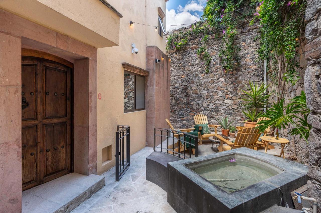 Angelic Centro 2Br, Pool & Jacuzzi, Gated Village Сан Мигел де Аленде Екстериор снимка